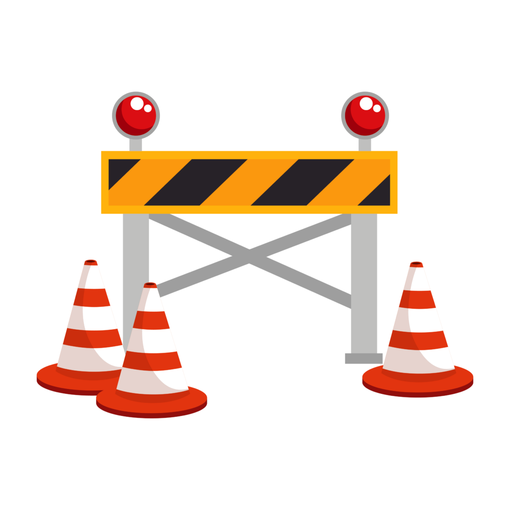 construction fence signal design