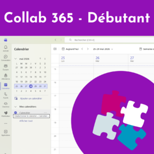 Formation Outils Collaboratifs 365 - Débutant